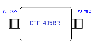 DTF-435BR外観図